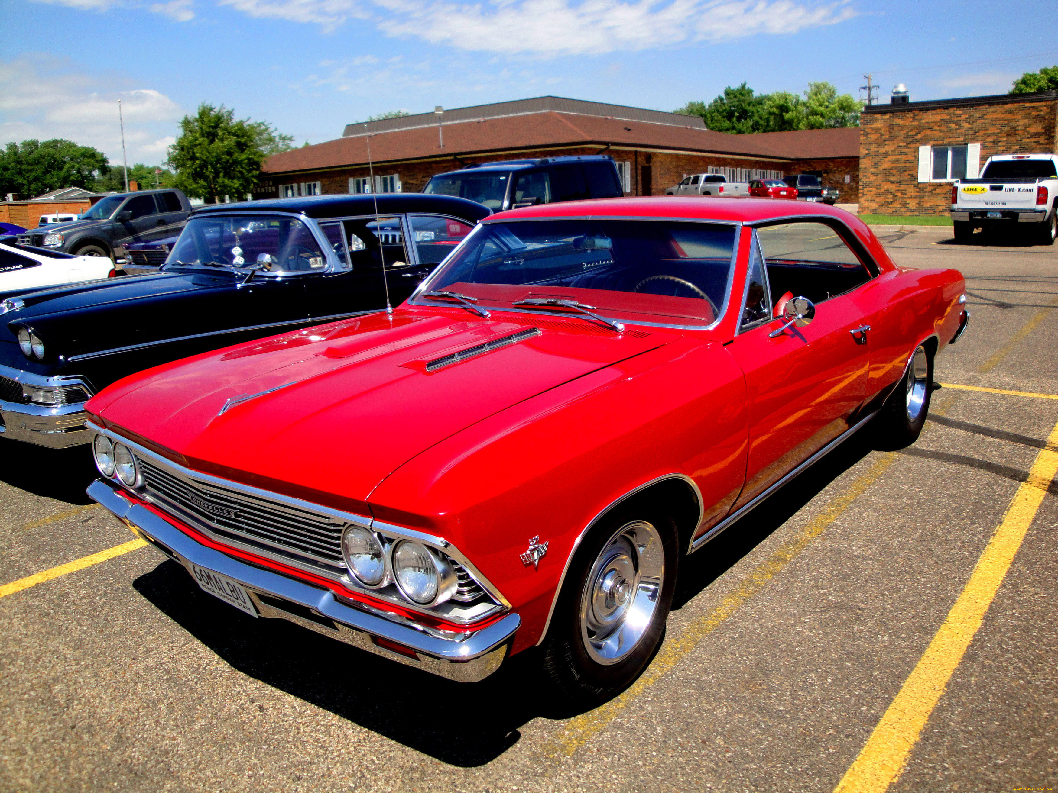 chevrolet chevelle malibu 1966, ,    , chevrolet, chevelle, malibu, 1966, red, front, 2dr, , 